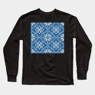 Knitted winter jacquard Long Sleeve T-Shirt